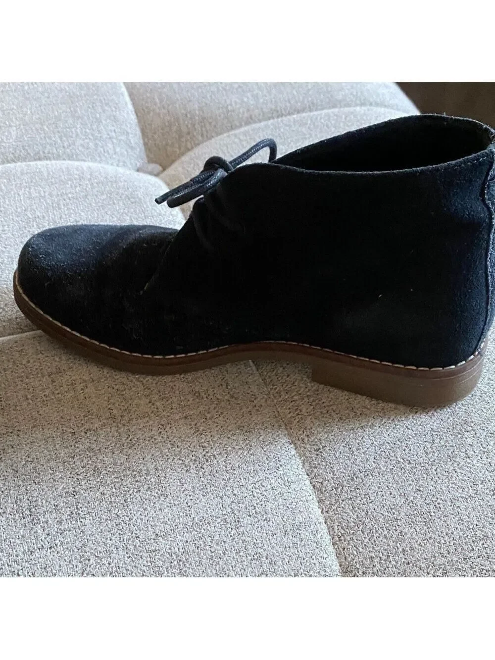 Hush Puppies Mazin Cayto Chukka Boots Women’s 7.5 Black Suede